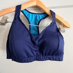 Moving Comfort Deep Blue Sports Bra